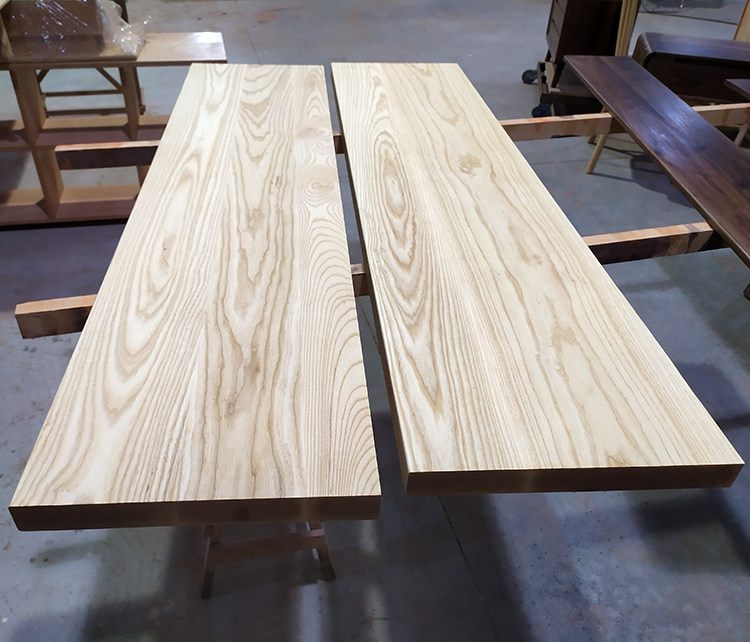 North American imported ash wood solid wood panelswood wood square ash willow table panel DIY partition stair stepping