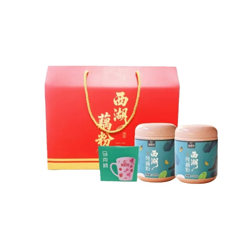 醇远香•一级纯藕粉礼盒500g*2罐