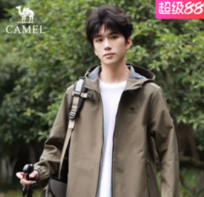 骆驼软壳冲锋衣防风防水外套