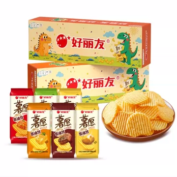 任选口味拍3件！薯愿恐龙限量版薯片2包*1盒
