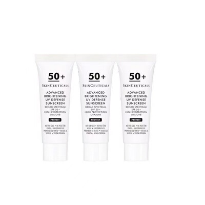 【天猫校园】修丽可防晒小银伞3ml*2 SPF50+美白淡斑防晒霜