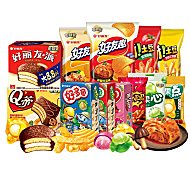 一下午炫三袋也不心疼！！好丽友零食合集