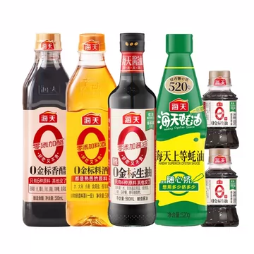 选对调料！很重要海天官方旗舰店调味料6瓶