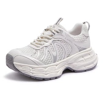 【迪丽热巴同款】骆驼银月老爹鞋女厚底增高女鞋新款休闲运动鞋子