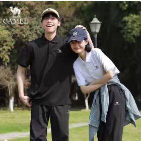 超好穿！骆驼运动速干polo衫