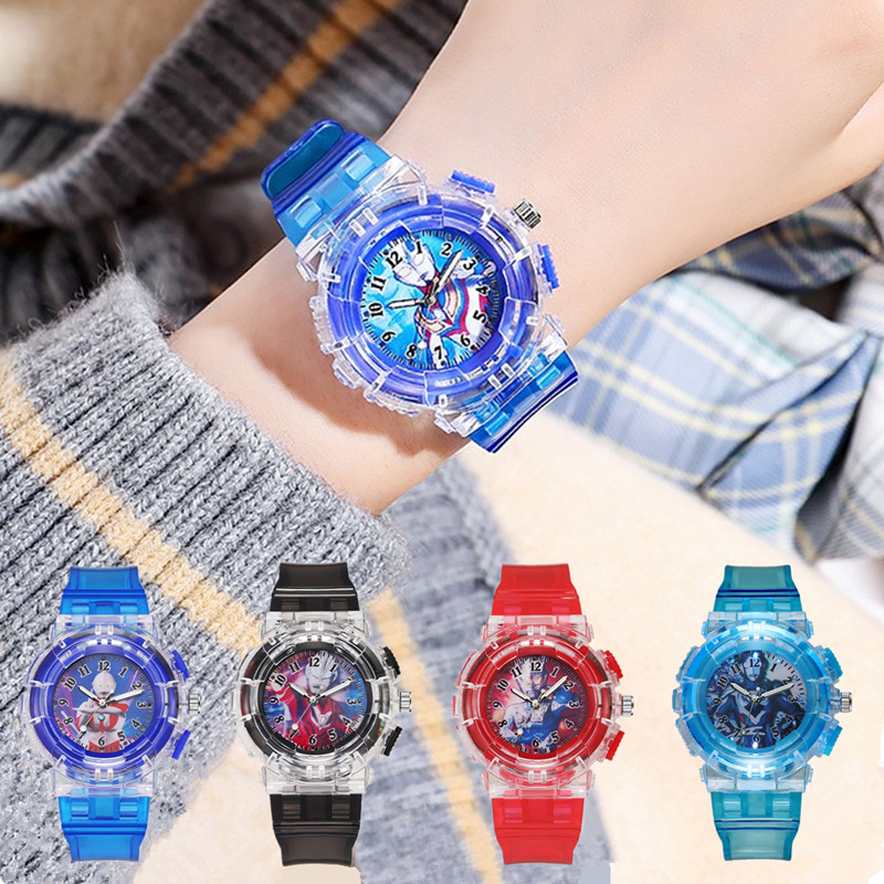 Otman Watches Toy Boy Boy Zeta Di Carairo Spider Man Luminous Cartoon Children's Electronic Watches
