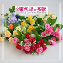 Home accessories simulation flower simulation jewelry fake flower bouquet dried flower plastic silk flower Flower living room flower arrangement flower arrangement