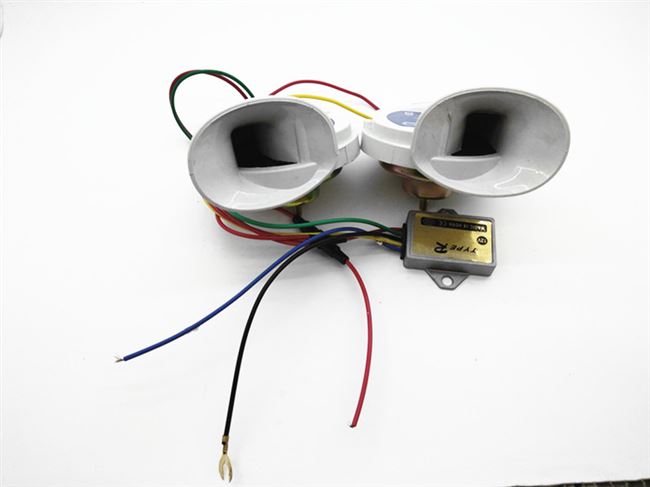 Xe máy điện phụ kiện pin 12 v phổ siêu âm vang vọng đa âm giọng sừng cặp loa - Sừng xe máy loa xe máy điện
