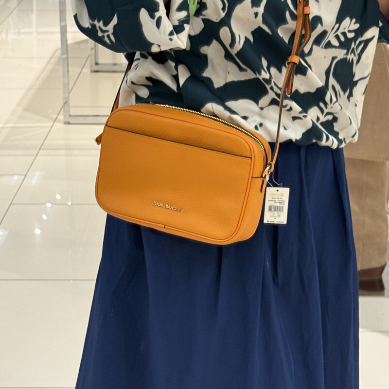 New Michael Kors Mk Women's Bag, New Travel Camera Bag, Large Solid Color Shoulder Crossbody Bag