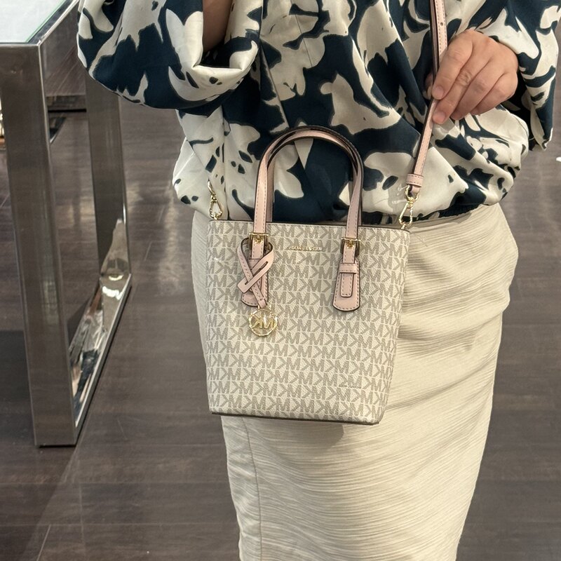 Michael Kors/Mk Women's Bag Voyager New Vertical Shoulder Tote Bag Mini Shoulder Crossbody Bag