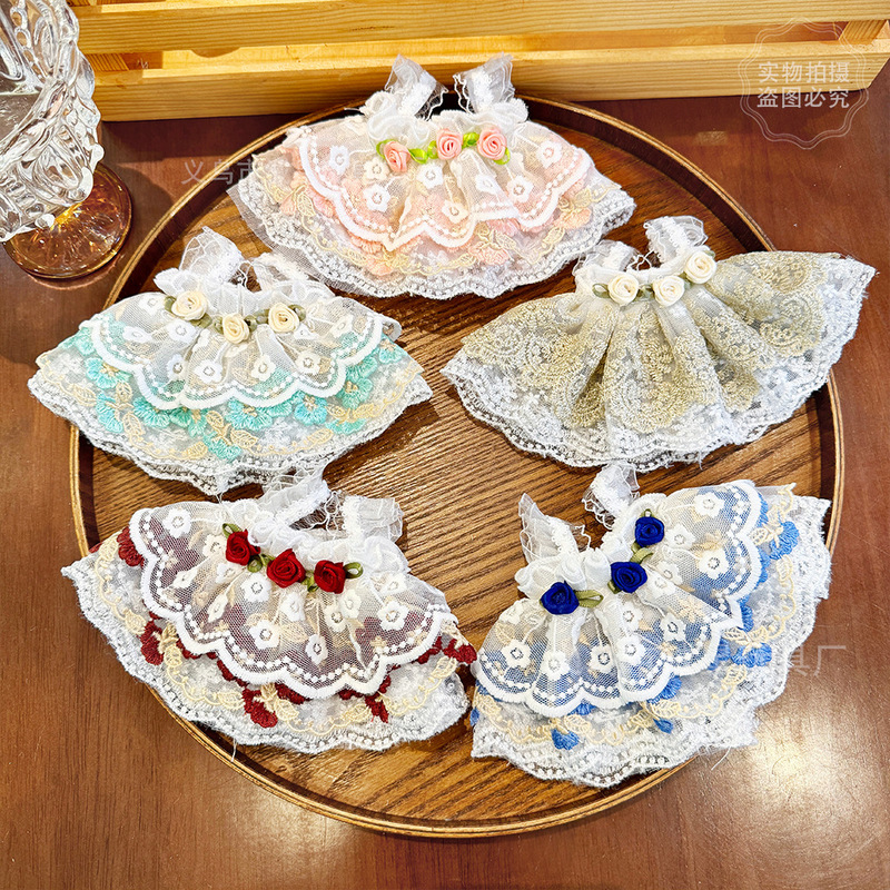 Spring and Summer New Style Natasha Lop-Eared Rabbit Rose Dress Lina Belle Capybara Lulu Cotton Doll Dress Spring and Summer New Style Natasha Lop-Eared Rabbit Rose Dress Lina Belle Capybara Lulu Cotton Doll Dress