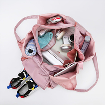 Travel bag large capacity women's hand luggage bag short trip training swimming wet and dry separation exercise fitness bag