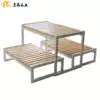 Factory direct sales New product size can be customized bakery display props Soft assembly set ornaments Wrought iron bread rack