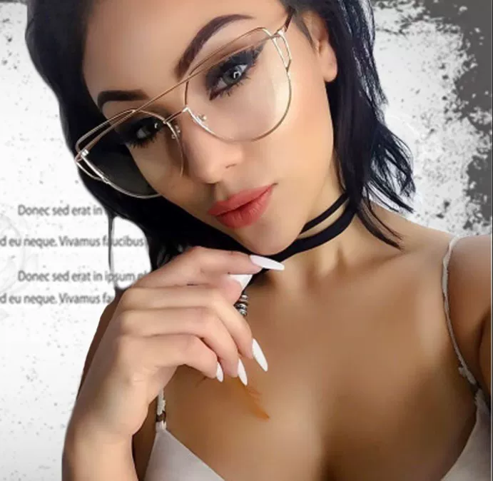 2018a л Glassses WOMEN Pingguang sunglasses TREND