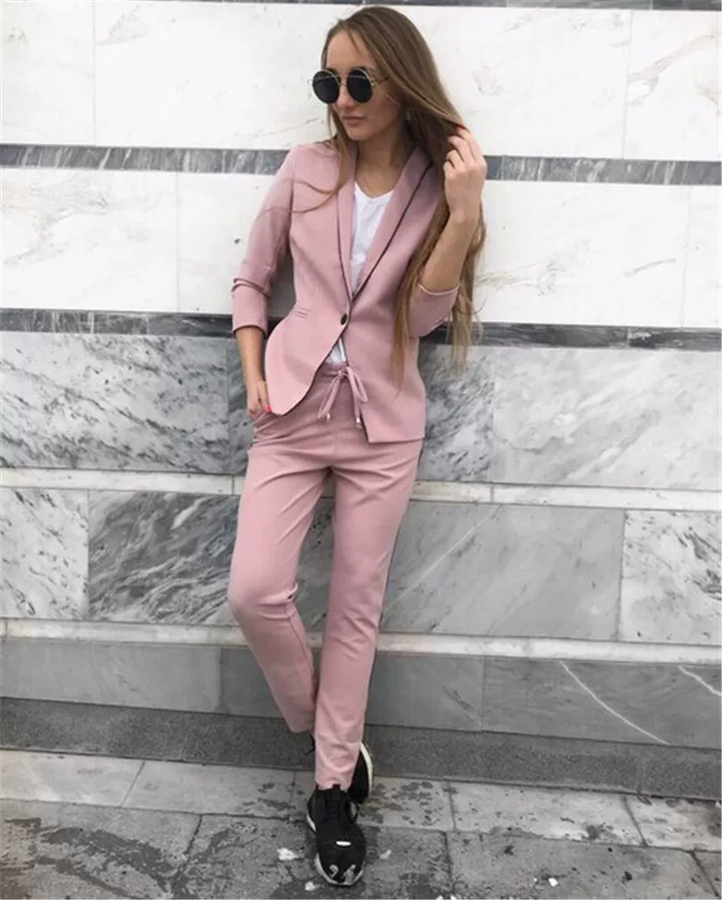 [Два кусок наборы women fashion suits ]