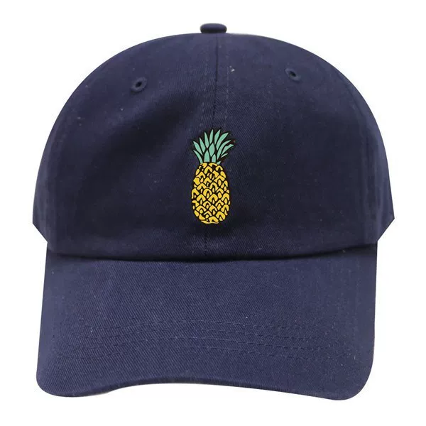 2018 ананасная кепка с буквамиThe letter cap Кепка утконоса