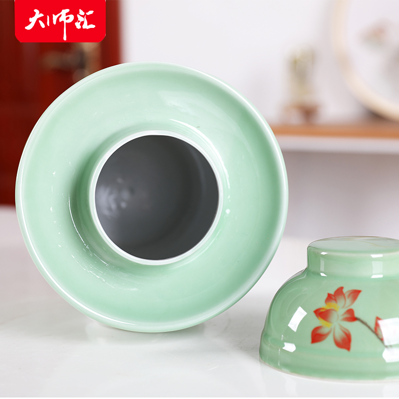 The Large pickle jar 23 kg pickle jars seal pot water seal of jingdezhen ceramic sichuan pickles wine jars