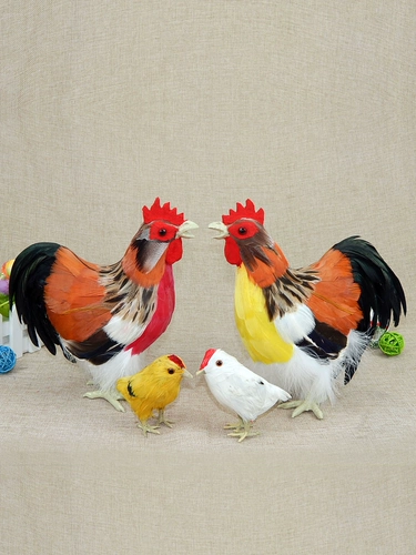 Имитация петуха, модель пернатой птицы, игрушки для животных, ремесла, реквизит для фотосъемки, несущие яйца, старые курицы, украшения для супермаркетов