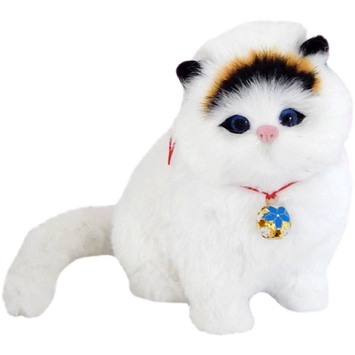 Кукла, плюшевая игрушка, милая модель животного, кот, котенок, подарок на день рождения