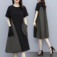 Vipshop special sale women's clothing Taobao popular special version cheap short-sleeved hip-covering slim and versatile dress