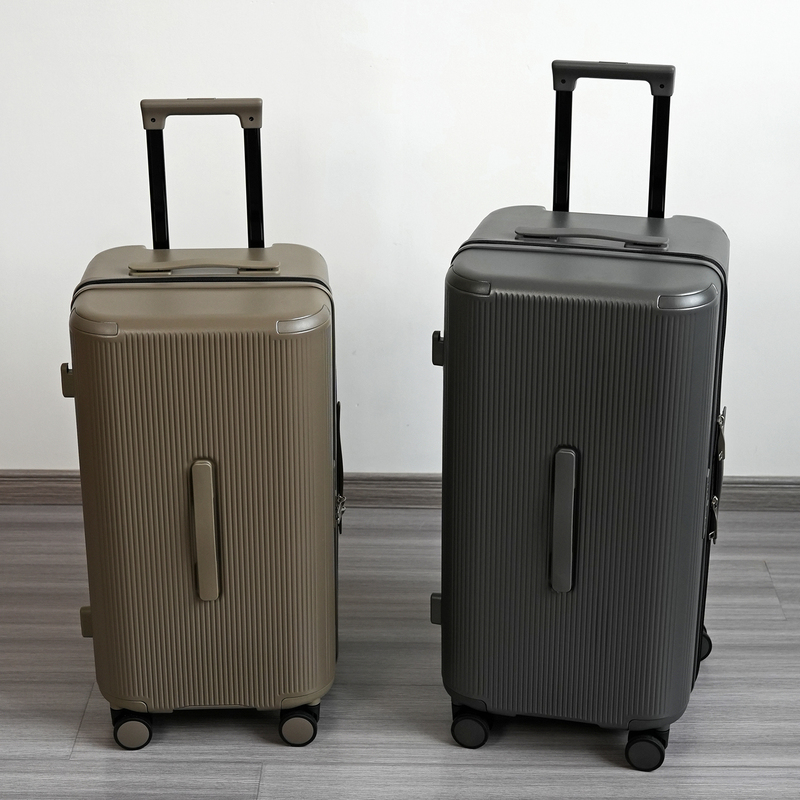 Exported to Germany 2026 New Model Large Capacity Suitcase Ultra-Light Travel Suitcase Trolley Case Zipper Type Password Box for Men and Women Exported to Germany 2026 New Model Large Capacity Suitcase Ultra-Light Travel Suitcase Trolley Case Zipper Type Password Box for Men and Women