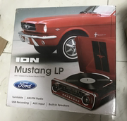 đầu đĩa than dual	 American Ion Mustang Ford Mustang xe thể thao LP vinyl ghi máy ghi âm retro đa chức năng - Máy hát 	đầu đĩa than sony