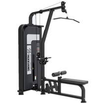 Huixiang 7115 commercial seated high arm pull down low pull rowing back muscle training dual function strength equipment