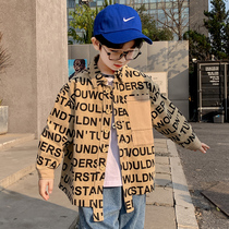 Childrens clothes boy shirt 2022 new spring autumn season childrens shirt CUHK Tong Yang Gas Chauded with long sleeve blouses