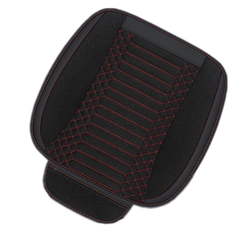 汽车坐垫夏季坐垫三件套小蛮腰后排车座垫子单片靠背布艺四季透气