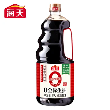 【海天】特级0添加酱油1.9L送火锅底料