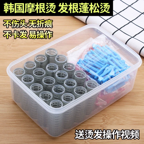 Кудрявая самоклеющаяся холодная завивка, Южная Корея, придает объем