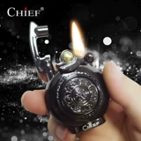 CHIEF Креативная старомодная ретро ветрозащитная зажигалка на керосине, делается под заказ