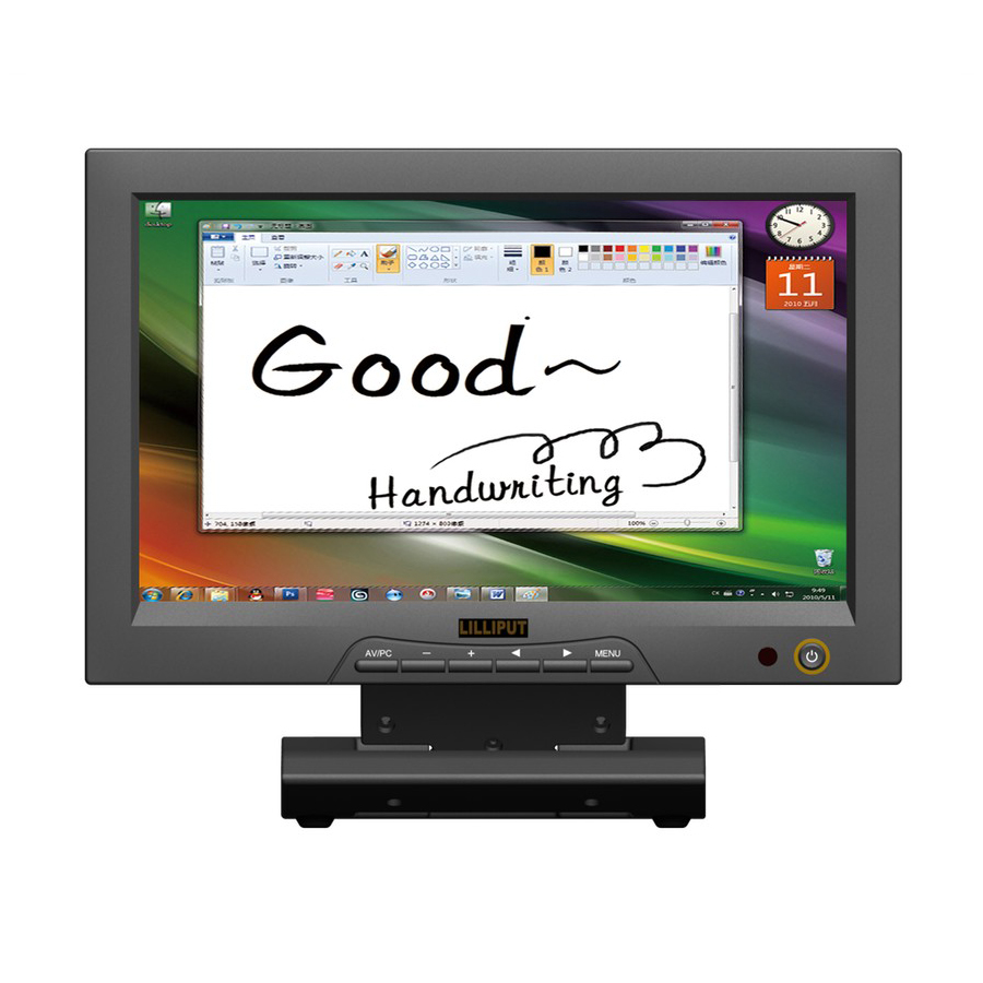 LILLIPUT Lilip 10-inch capacitive touch monitor DVI touch monitor FA1012