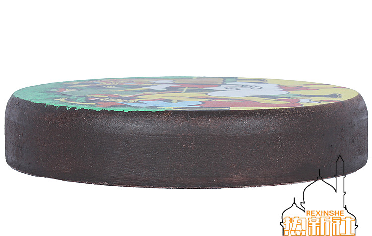 Tân Cương Uygur thủ công nhạc cụ dân tộc sơn tambourine bài hát quốc gia sân khấu trang trí đạo cụ nhảy tambourine dan ty ba