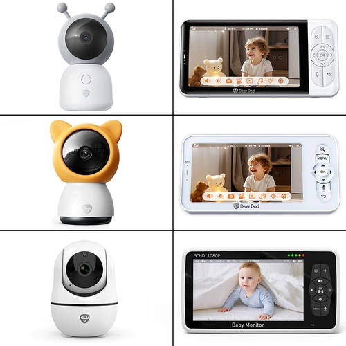 Радионяня DeerDad оснащена специальным блоком для ухода за ребенком.