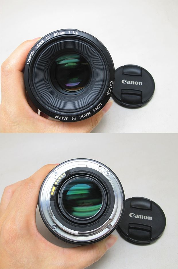 Ống kính tiêu cự cố định Canon / Canon EF 50mm f / 1.4 khẩu độ lớn được sử dụng ống kính DSLR 50 1.4