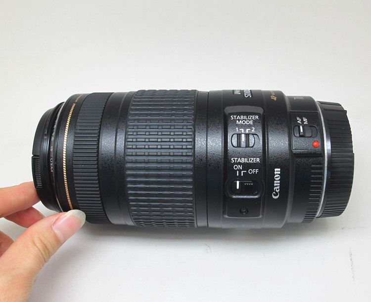 Canon 70-300 IS telephoto telephoto chống rung tele chim sử dụng ống kính SLR full-frame 75-300