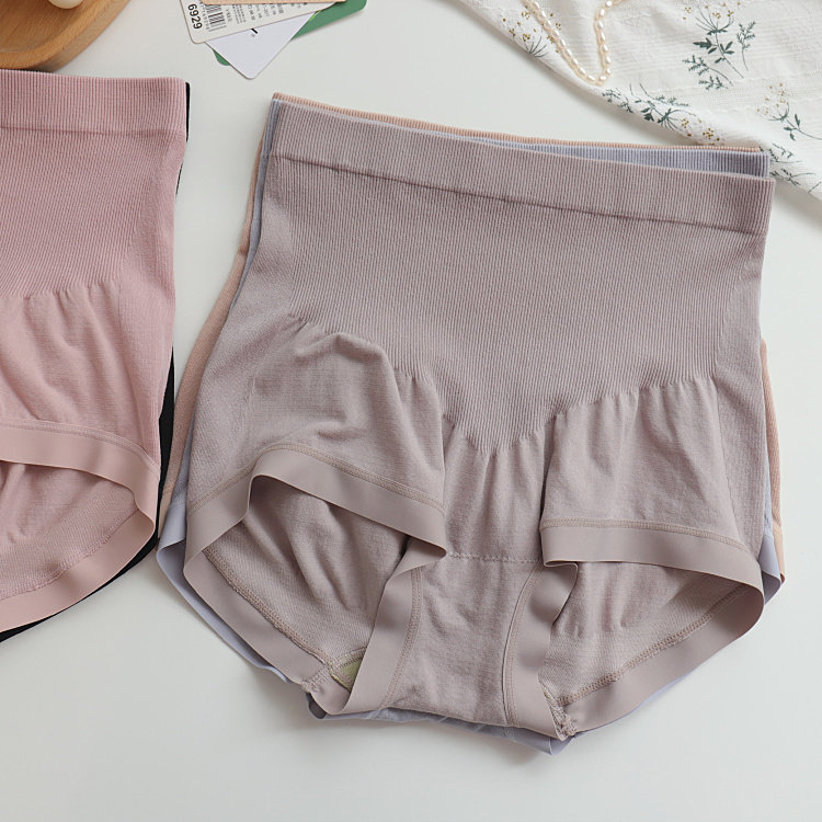 Sedena 6929 comfortable and high waist micro-closets not tight Le seamless Modale bag glutes Ladies underpants red-Taobao