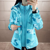 2021 new tango stormtrooper mens and womens three-in-one removable two-piece fleece thickened camouflage outdoor clothing