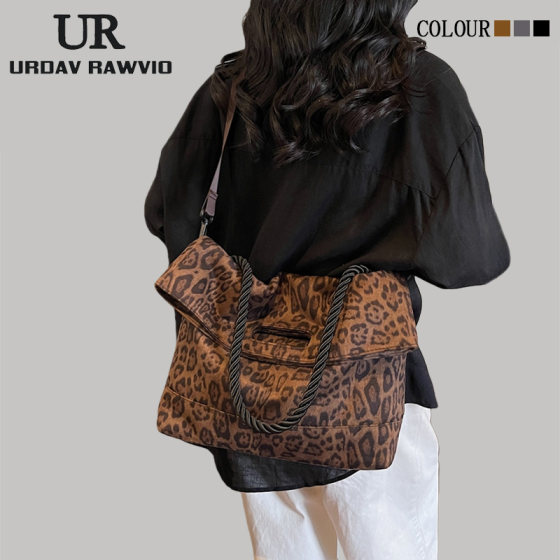 Urdav Rawvio Bag for Women 2026 New Large-Capacity Tote Bag Versatile Commuter Shoulder Crossbody Bag Handbag