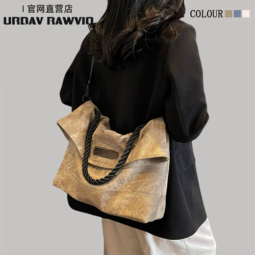 Вместительная и большая сумка через плечо, сумка на одно плечо