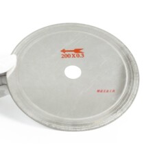 8-inch 200mm straight teeth clinching toothless sheet jade Manau emerald cut sheet diamond saw blade slit sheet