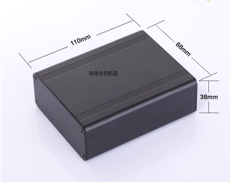88*38 aluminum alloy t12 abalone OLED welding table shell power instrument diy aluminum extrusion material case box