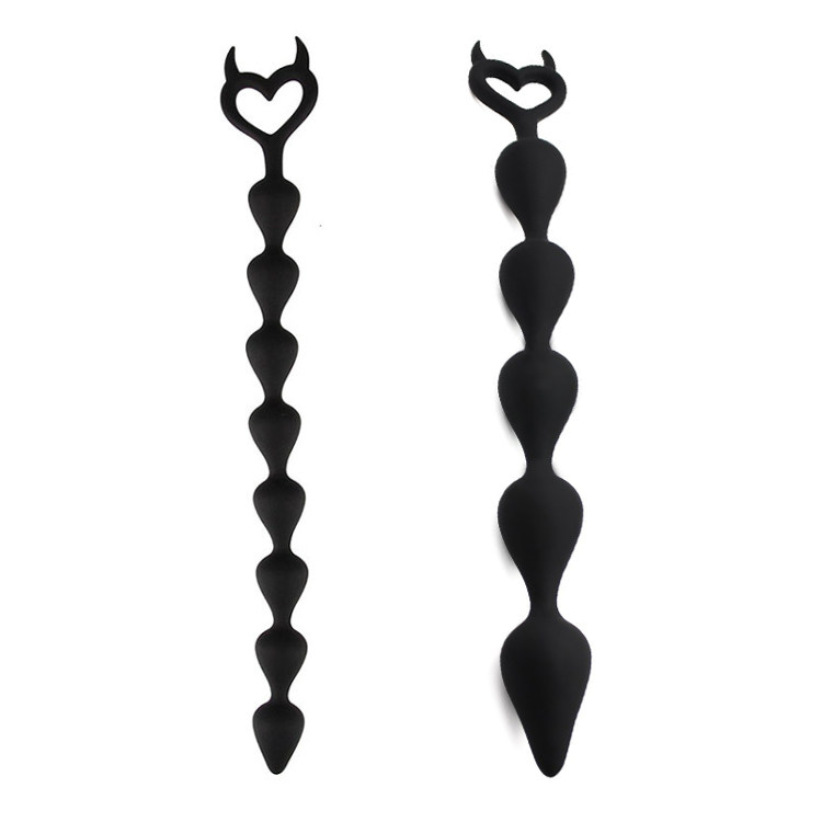 Silicone Anal Plug Extra-long Vestibular Labead Sm Adult Love Interest Alternative Anal Pungent Toys Men And Women Flirting