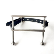 Male and female with stainless steel mouth shackles Coercive Zhangkou alternative Passion Adult SM Spice Toy Tongue Clips