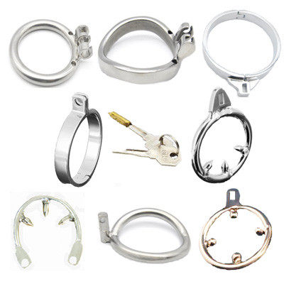 Men's SM Criminal tool stainless steel CB6000S virginity metal cage virginity lock various cb3000 bird cage accessories