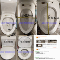 Old-style eagle diamond sitting toilet plate V type horse lid slow down PP urine aldehydes old toilet toilet universal