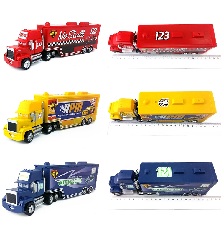 Trẻ em đua xe huy động đồ chơi mô hình xe container Daquan 101 đường bạo chúa xe vua McQueen container MACK - Chế độ tĩnh mô hình máy bay cao cấp