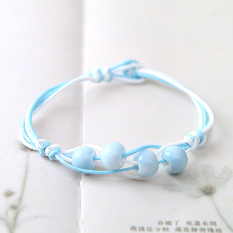 Vòng tay gốm sứ Jingdezhen Trang sức Trang sức Nhà máy đơn giản và đẹp cung cấp trực tiếp cho sốc giá thấp vòng tay nữ vàng 18k