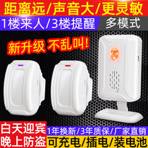 Wireless split induction doorbell Hello welcome welcome infrared alarm intelligent voice prompt commercial